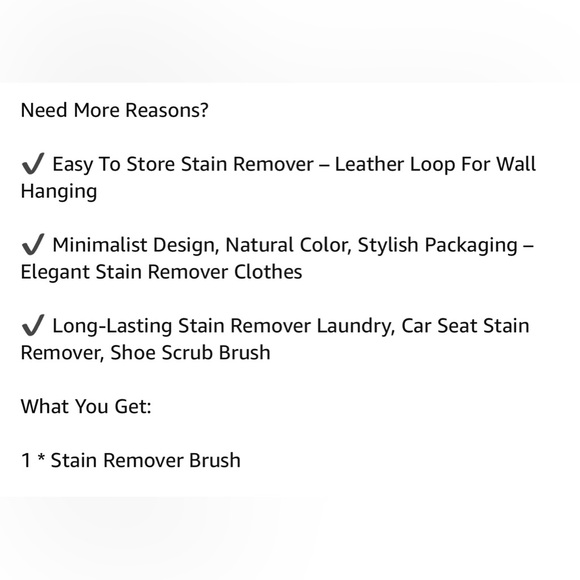 Small Stain Remover for Scrubbing Stains from Furniture, Fabric, Leather - Picture 8 of 9